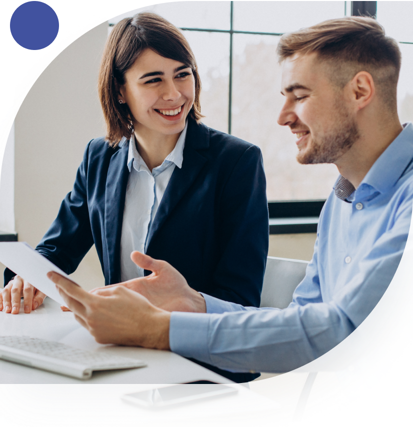 A man holding a tablet
